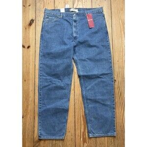 Levi's 550 Relaxed Fit Tapered Leg Jeans Denim -Blue Wash 44x34 - New with Tags